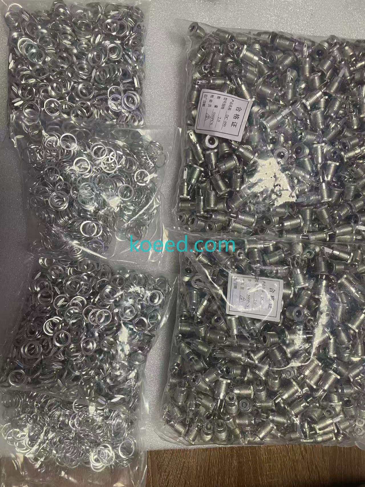 500PCS DC Power Supply Jack Plug Socket Female Panel Mount - Product View